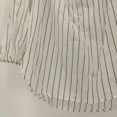 マイケルマイケルコース Michael Michael Kors Striped Cotton Peekaboo Top ストライプ オフショルダー ブラウス レディース JPN:XS
