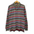 トミーヒルフィガー TOMMY HILFIGER フラッグタグ ボーダー ポロシャツ メンズ import:XL