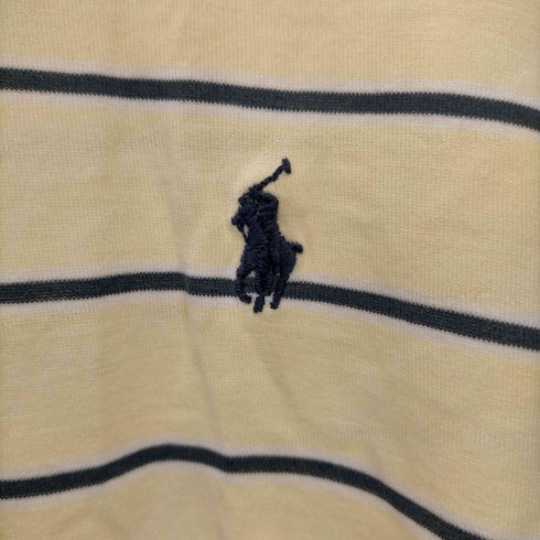 ポロバイラルフローレン Polo by RALPH LAUREN ポニー刺繍 ボーダー Tシャツ メンズ import:L