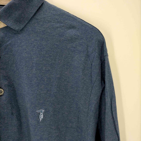 トラサルディ TRUSSARDI ロゴ刺繍 ポロシャツ メンズ EUR:52