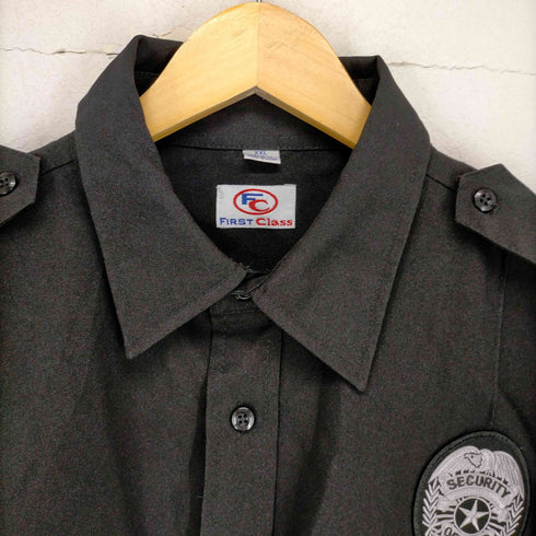 SECURITY OF FICER オフィサーシャツ メンズ XXL