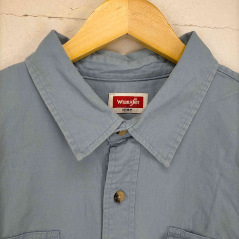 ラングラー Wrangler 90S 半袖ワークシャツ メンズ JPN:XL