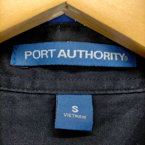 ポートオーソリティ Port Authority 企業ロゴ刺繍 半袖ワークシャツ メンズ JPN:S