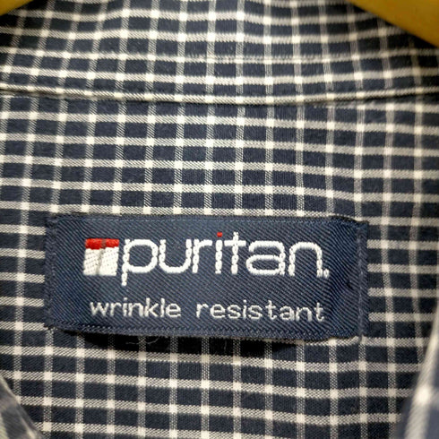 ピューリタン PURITAN ギンガムチェックボタンダウンシャツ メンズ JPN:L