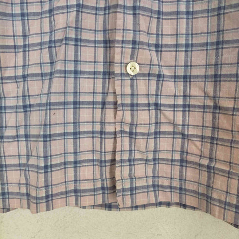 マークスアンドスペンサー MARKS&SPENCER チェック柄ボタンダウンシャツ メンズ JPN:L