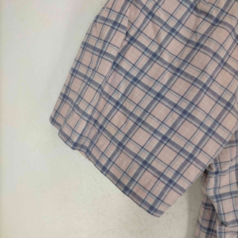 マークスアンドスペンサー MARKS&SPENCER チェック柄ボタンダウンシャツ メンズ JPN:L