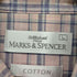 マークスアンドスペンサー MARKS&SPENCER チェック柄ボタンダウンシャツ メンズ JPN:L