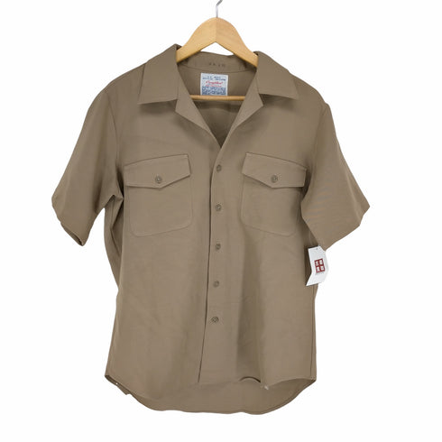 ユーエスネイビー US NAVY MADE IN USA ポリエステルシャツ メンズ ML