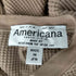 アメリカーナ Americana バックヘンリーネックサーマルプルオーバー カットソー 長袖 モカ レディース