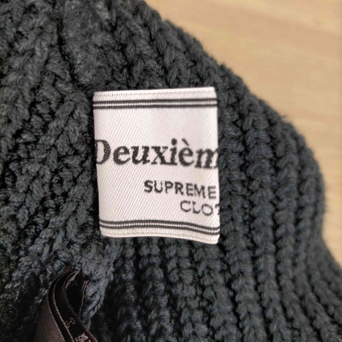 ドゥーズィエムクラス DEUXIEME CLASSE ニット帽 ビーニー 深緑 ダークグリーン レディース