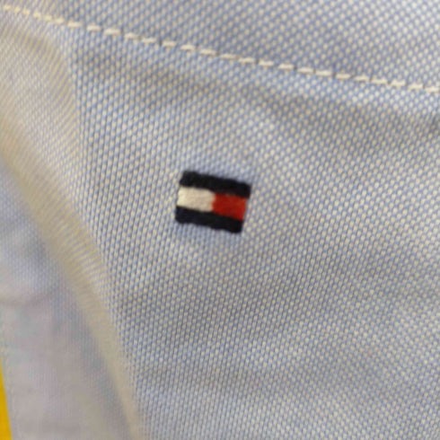 トミーヒルフィガー TOMMY HILFIGER バイカラーシャツ メンズ ONE SIZE