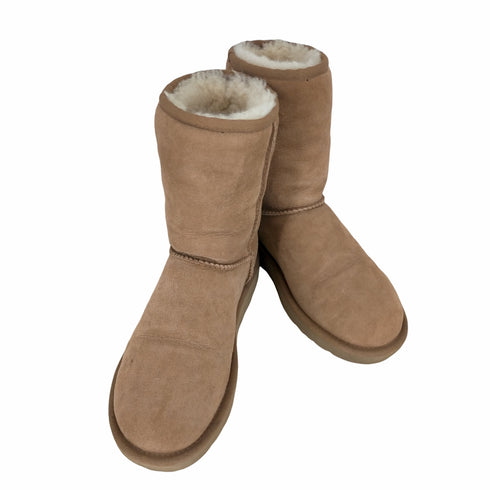 アグオーストラリア UGG Australia クラシックショート CLASSIC SHORT II ムートンブーツ ショート 24cm 茶色 ブラウン レディース JPN:24