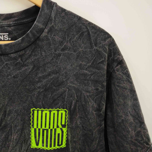 バンズ VANS STACKED TIE DYE LOGO SS TEE メンズ M