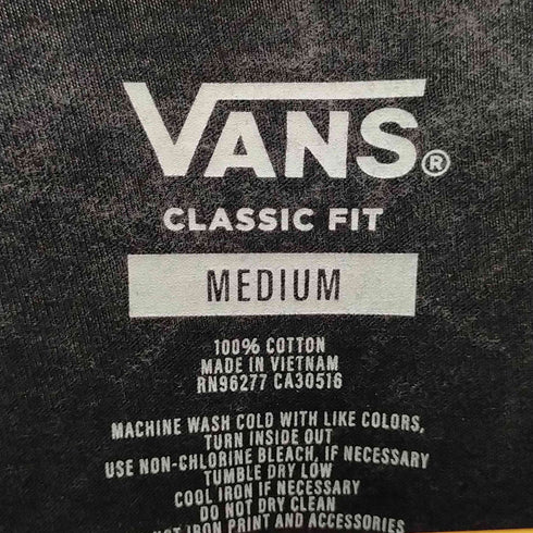 バンズ VANS STACKED TIE DYE LOGO SS TEE メンズ M
