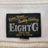 エイトジー EIGHT-G 長袖ホワイトワークシャツ メンズ JPN:M
