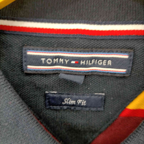 トミーヒルフィガー TOMMY HILFIGER マルチボーダー S/S ポロシャツ レディース JPN:S