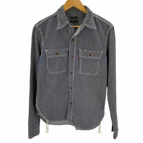 エイトジー EIGHT-G HICKORY DENIM WORK SHIRT メンズ JPN:M