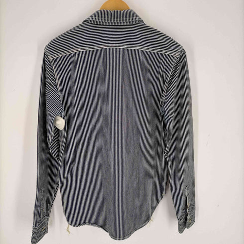 エイトジー EIGHT-G HICKORY DENIM WORK SHIRT メンズ JPN:M