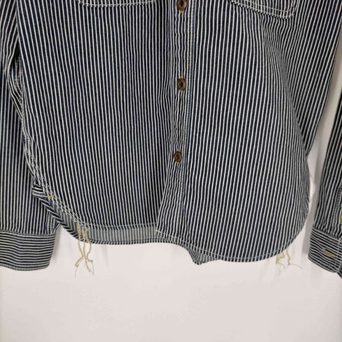 エイトジー EIGHT-G HICKORY DENIM WORK SHIRT メンズ JPN:M