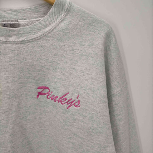 フルーツオブザルーム FRUIT OF THE LOOM USA製 PINKEY'S 刺繍 スウェット メンズ import:XL