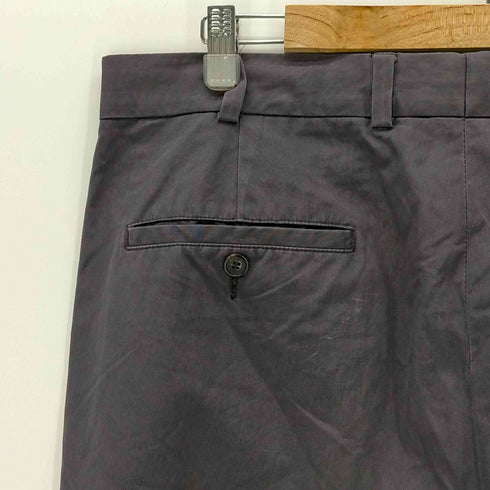 ブルックスブラザーズ BROOKS BROTHERS 2タック バギーシルエット ナス紺色 スラックスパンツ メンズ 36
