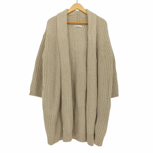 プラージュ PLAGE 16AW ウール ニット ガウン カーディガン ショールカラー レディース