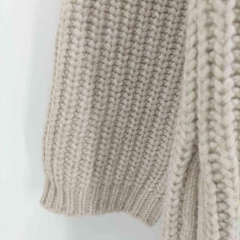 プラージュ PLAGE 16AW ウール ニット ガウン カーディガン ショールカラー レディース