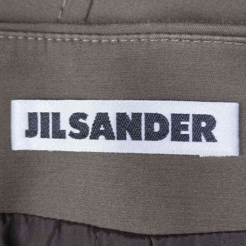 ジルサンダー JIL SANDER イタリア製 デザイン ストレッチ フレア スカート Y2K レディース DE:32