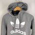 アディダスオリジナルス adidas Originals トレフォイルロゴ ラグランスリーブプルオーバーパーカー レディース import:S