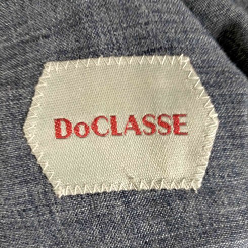 ドゥクラッセ DoCLASSE 3B リネン混 テーラードサマージャケット メンズ XL