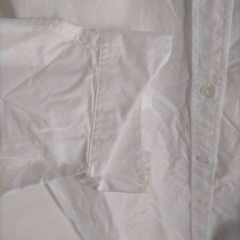 ムジルシリョウヒン 無印良品 洗いざらし ブロードレギュラーカラー長袖ワンピース レディース JPN:XL
