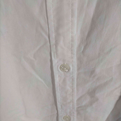 ムジルシリョウヒン 無印良品 洗いざらし ブロードレギュラーカラー長袖ワンピース レディース JPN:XL
