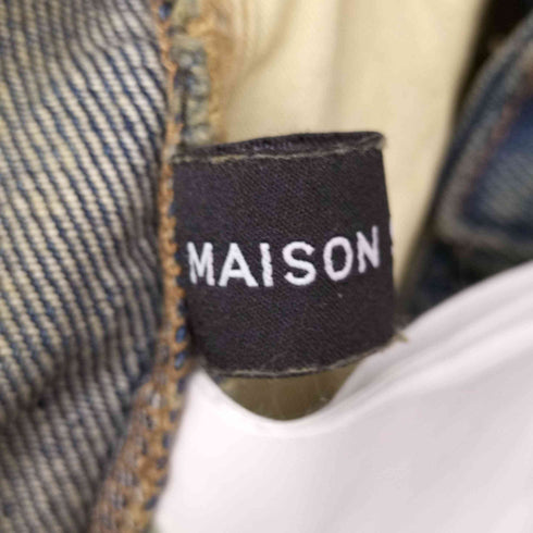 メゾンスペシャル MAISON SPECIAL Ripped Wide Denim レディース JPN:38
