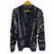 クージー COOGI 90-00S カシミヤ100% 3Dニットカーディガン オーストラリア製 メンズ import:M