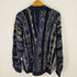 クージー COOGI 90-00S カシミヤ100% 3Dニットカーディガン オーストラリア製 メンズ import:M