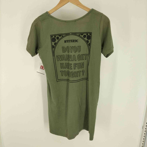 ヒステリックグラマー HYSTERIC GLAMOUR ガールプリント ロング カットソー レディース FREE
