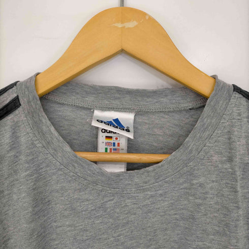 アディダス adidas 00s パフォーマンスロゴ スリーライン ロングスリーブTシャツ 長袖 メンズ JPN:L