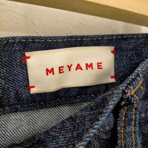 メヤメ MEYAME 22SS SIDE ZIP FLARE JEAN レディース JPN:0