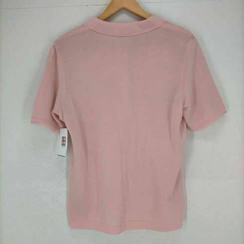 MADAME PARIS 袖加工ラインストーンポロシャツ レディース JPN:L