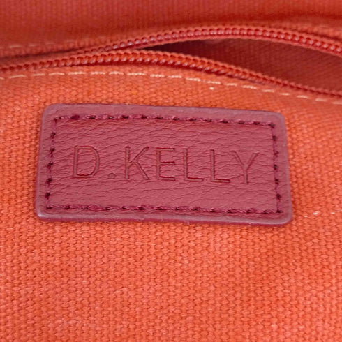 ディー ケリー D.KELLY スタッズ装飾 キャンバス2WAYバッグ レディース