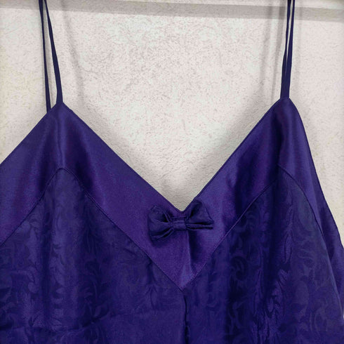 ランジェリーカシケ LINGERIE CACIQUE フロントリボンデザイン総柄キャミソール レディース JPN:M