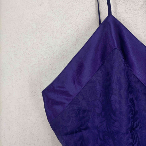 ランジェリーカシケ LINGERIE CACIQUE フロントリボンデザイン総柄キャミソール レディース JPN:M