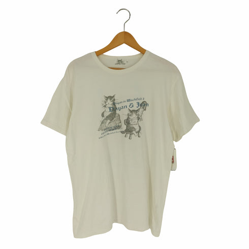 フルギ WACHIFIELD 両面アニマルプリント 猫 キャット クルーネックTシャツ メンズ JPN:3