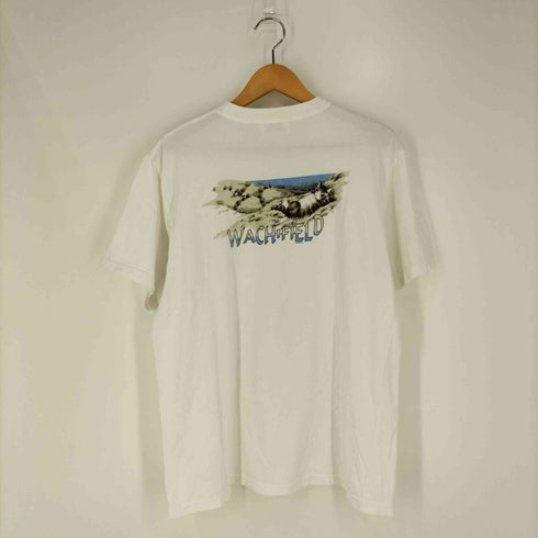 フルギ WACHIFIELD 両面プリント クルーネックポケットTシャツ メンズ HF