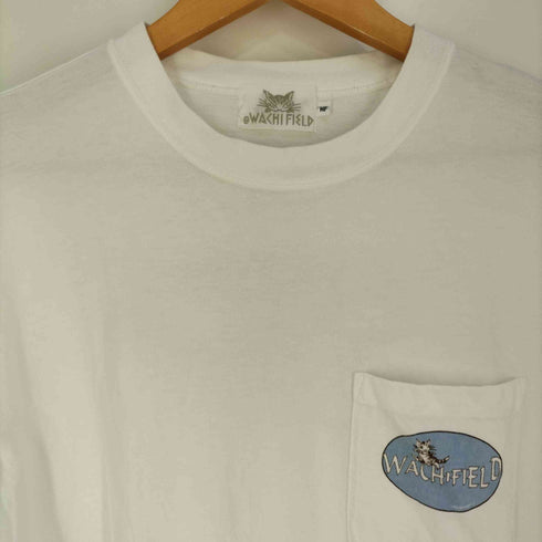 フルギ WACHIFIELD 両面プリント クルーネックポケットTシャツ メンズ HF