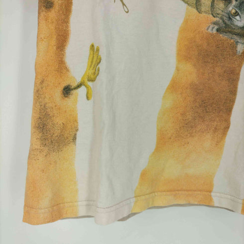 フルギ WACHIFIELD フロントプリント ボートネックTシャツ レディース LF