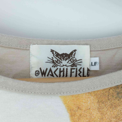 フルギ WACHIFIELD フロントプリント ボートネックTシャツ レディース LF
