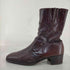 THE J.R.BARRETT SHOE 60-70s MADE IN ITALY サイドジップ ウエスタンブーツ ailee zipper メンズ UK:9