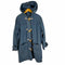 デニムアンドコー Denim&Co デニムダッフルコート 脱着フリースライナー付き メンズ 1X