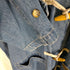 デニムアンドコー Denim&Co デニムダッフルコート 脱着フリースライナー付き メンズ 1X